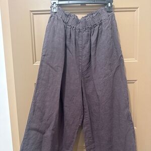 Len.OK 100% linen pants